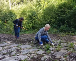 Arbeitseinsatz Naturpark Thal Sek E 3b