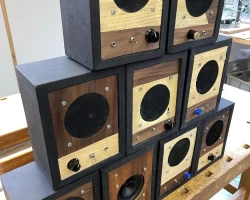 Impressionen vom Workshop Eine Boombox bauen