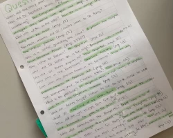 Impressionen vom Workshop English Literature und Film