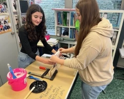 Impressionen vom Workshop Japanische Kalligrafie