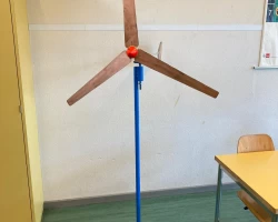 Foto Projektarbeit Matzendorf Windkraftanlage 1