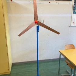 Foto Projektarbeit Matzendorf Windkraftanlage 1